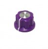 Knob fluted X4 purple